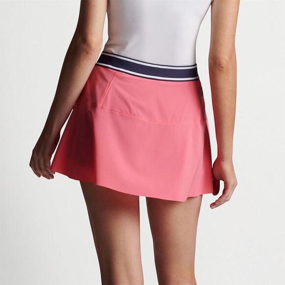 NWT Peter Millar Gabriela‎ Swing Skort in Summer Glow Pink Sz Medium Golf Tennis - Picture 3 of 15